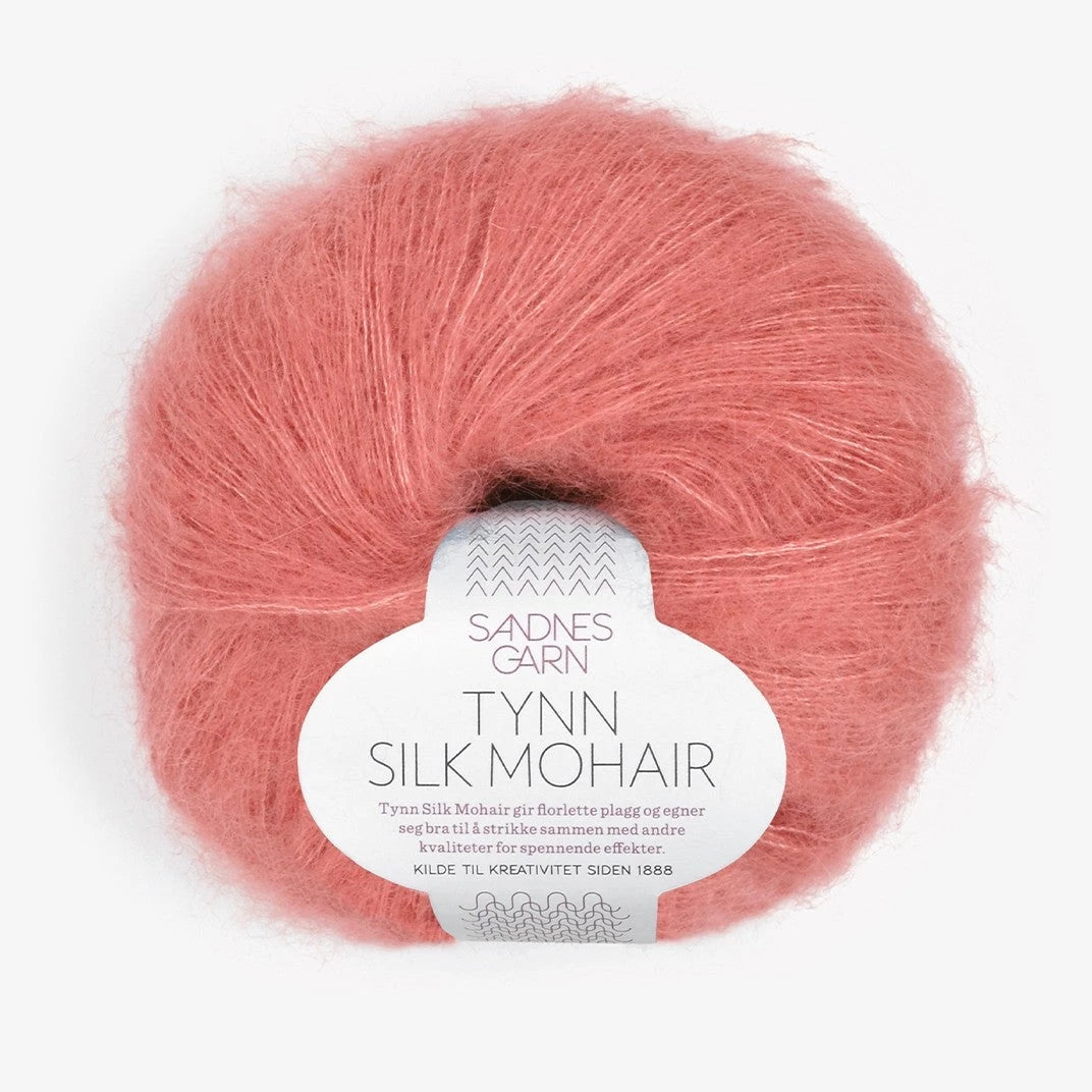 Tynn Silk Mohair Sandnes Garn, 4025 LYS SIENNA
