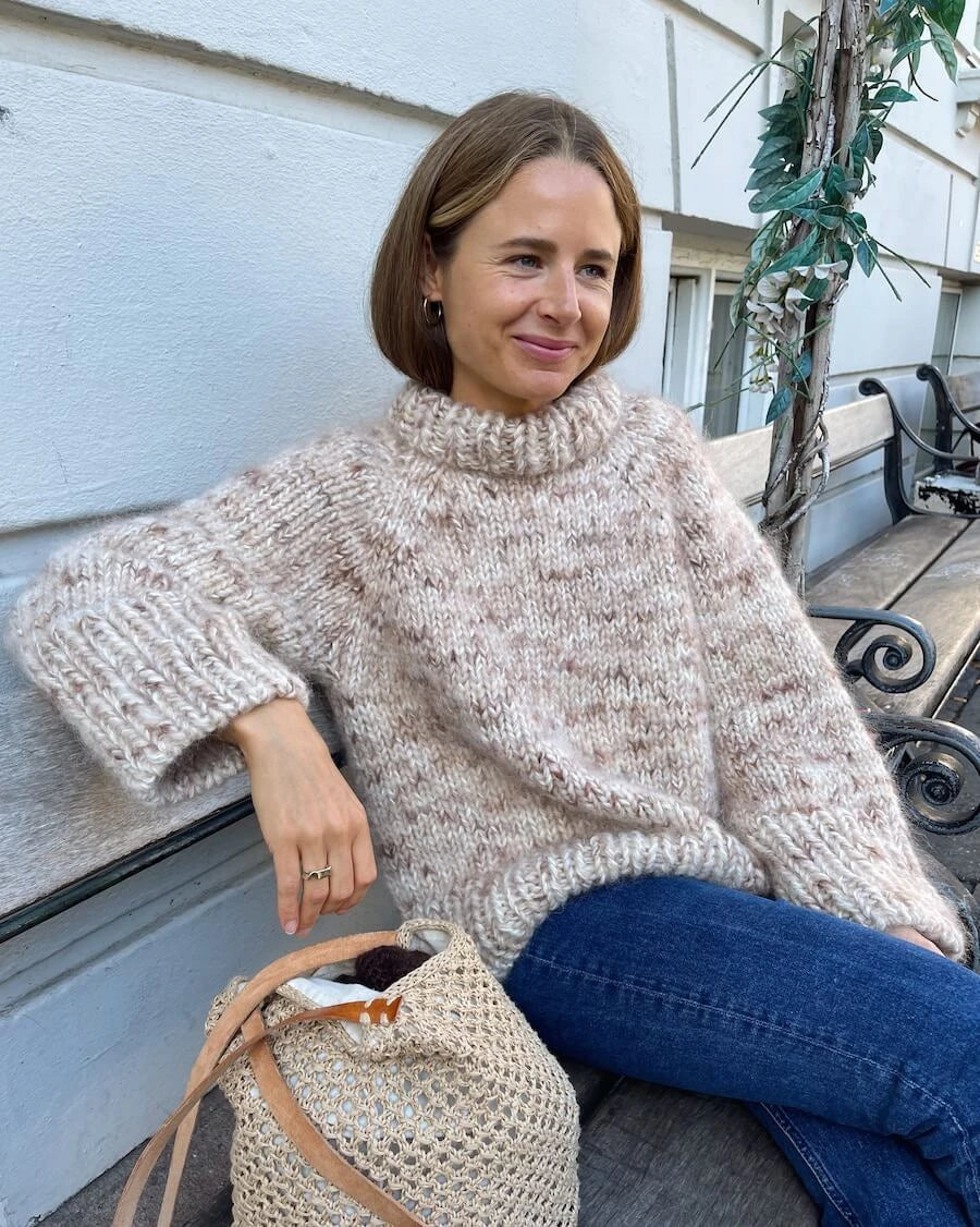 Marble Sweater by PetiteKnit